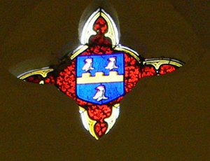 Jesson coat of Arms - Trysull church